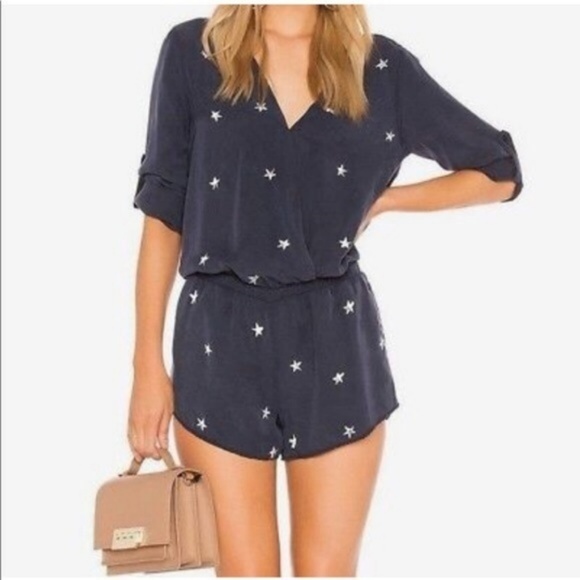 Anthropologie Pants - Anthropologie Cloth & Stone Star Print Romper